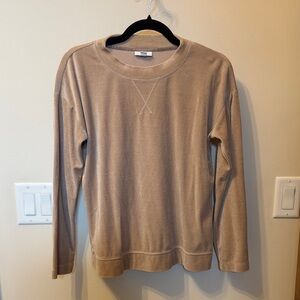 J. Jill Light Tan Crewneck Pullover